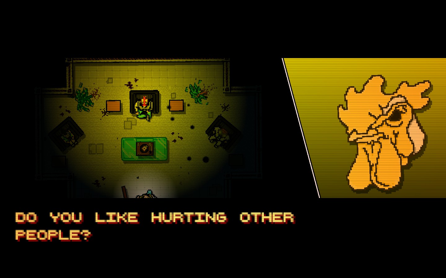 It wasnt even acceptable in the Eighties Hotline Miami and snuff films « GAME