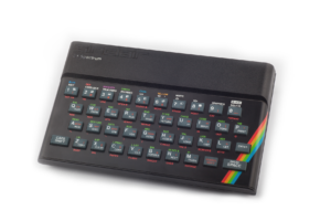 Figure 2: The Sinclair ZX Spectrum, released in April 1982, was massively successful in the UK, bringing home computing to the masses.